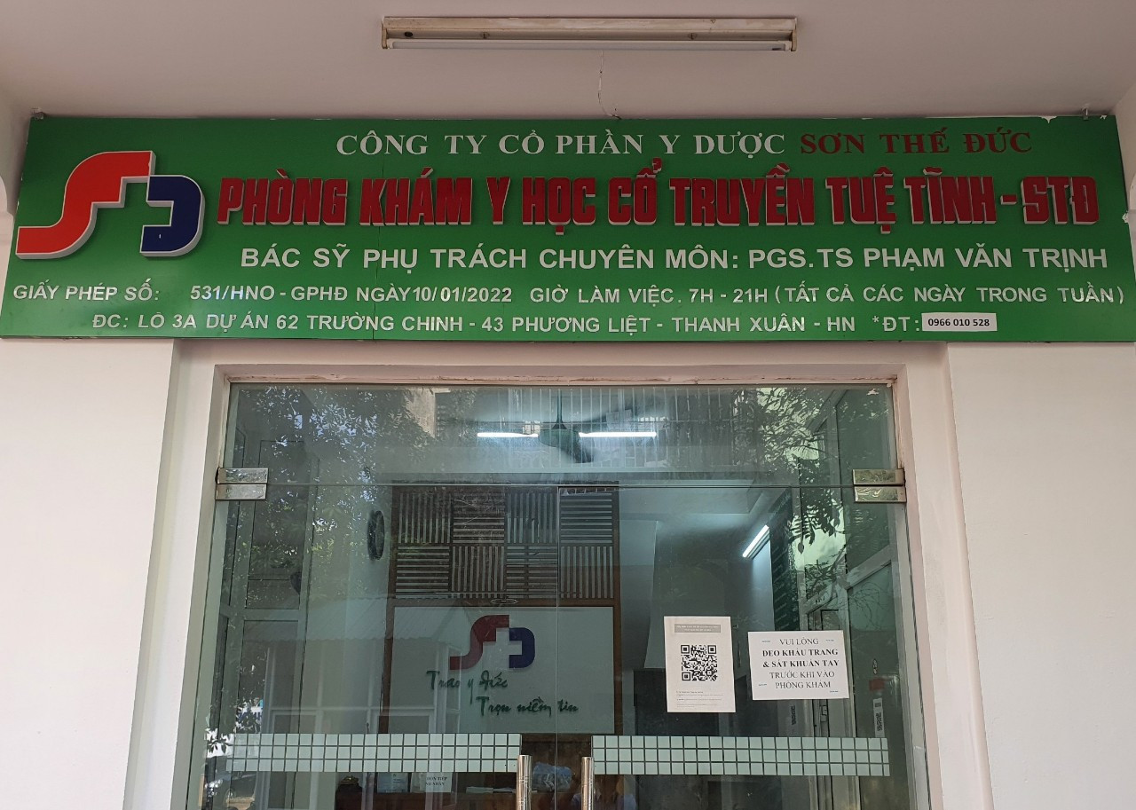 Phòng Khám Y học Cổ Truyền Sơn Thế Đức - Công Ty Cổ Phần Y Dược Sơn Thế Đức