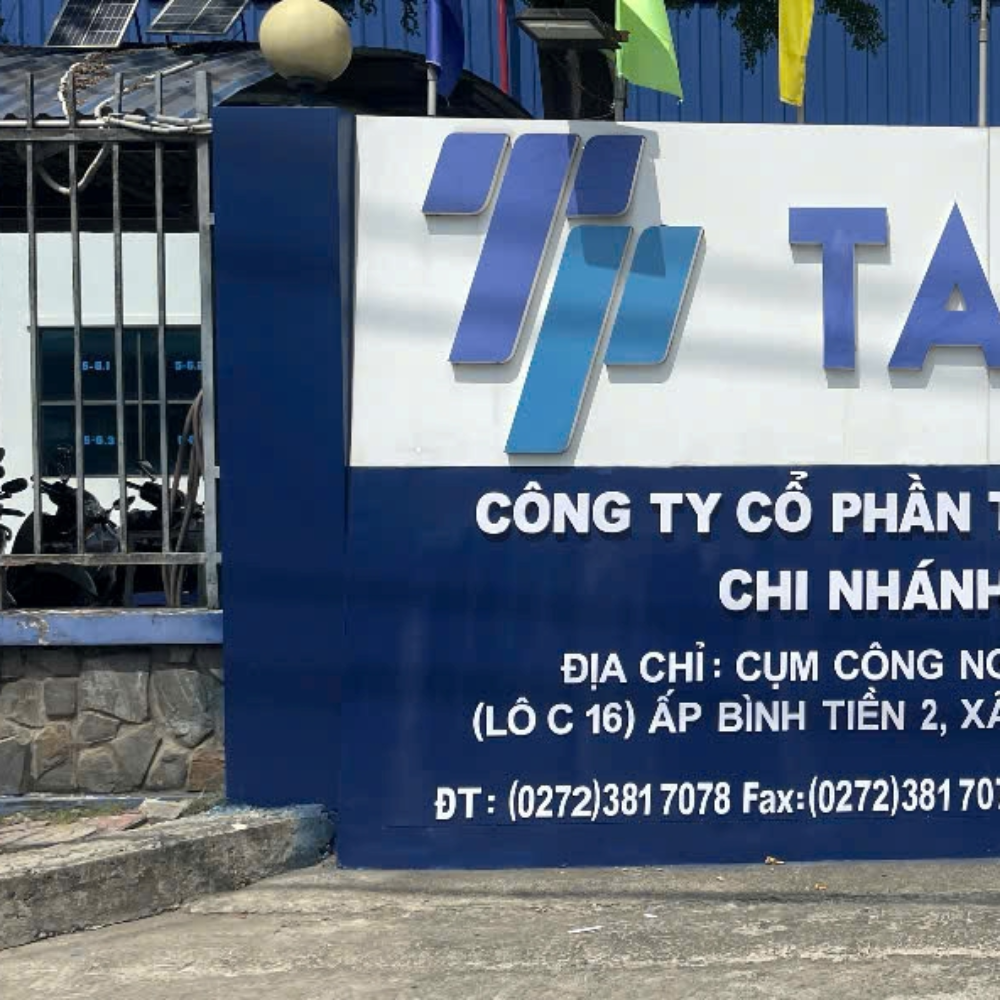CÔNG TY CỔ PHẦN TÂN PHÚ VIỆT NAM CHI NHÁNH LONG AN